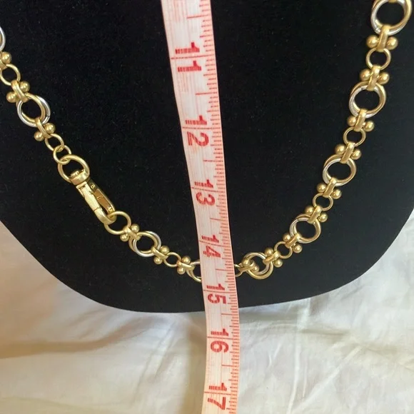 NWT CAbi Gold Chain Necklace Timeless Jewelry - Picture 9 of 9